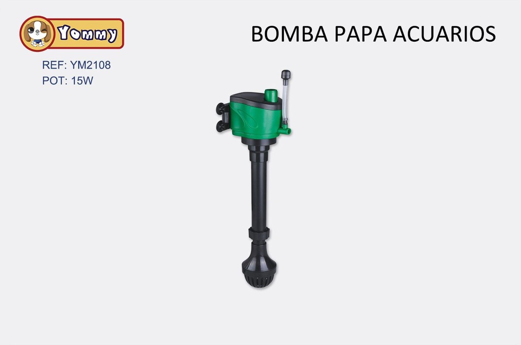 Bomba para pecera 15W 1200L/H para mantenimiento de acuarios