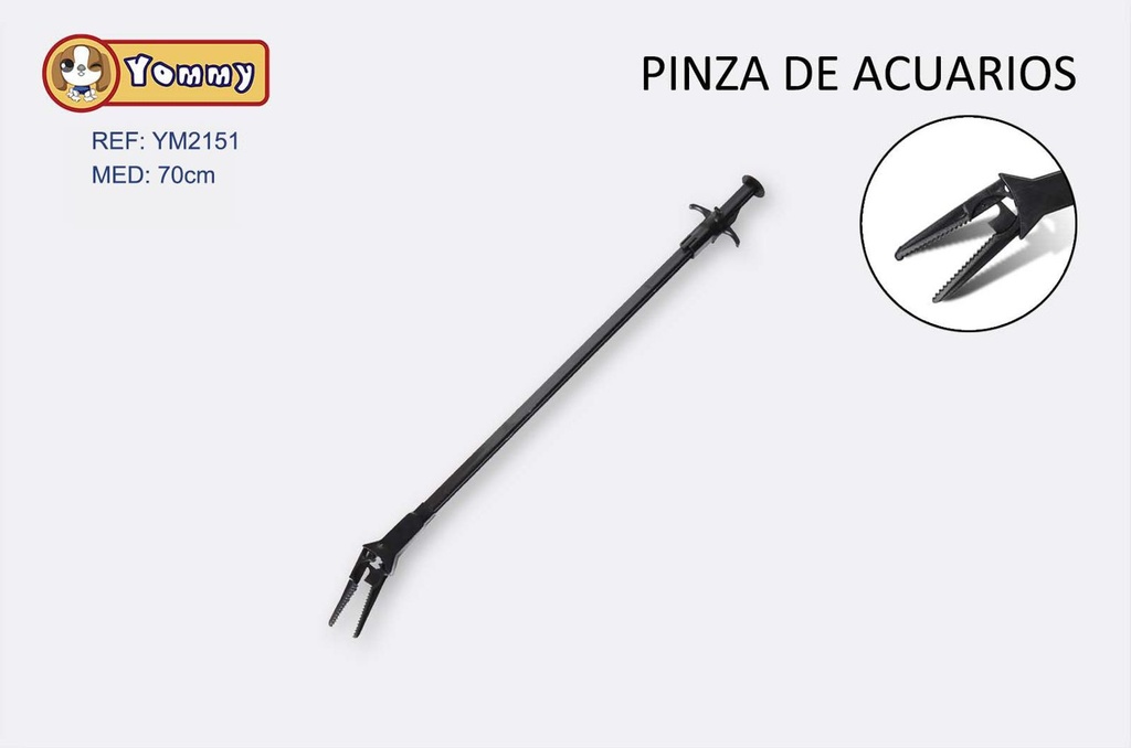 Pinza para acuarios 70cm mantenimiento