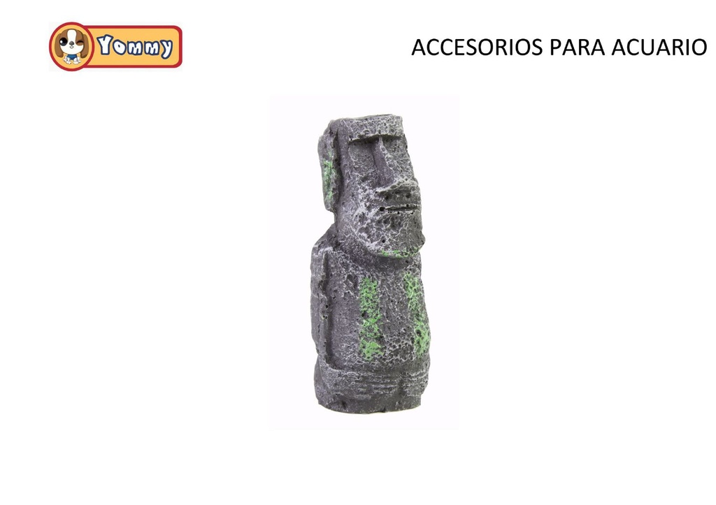 Accesorio para acuario de resina 5.5*3.5*12cm