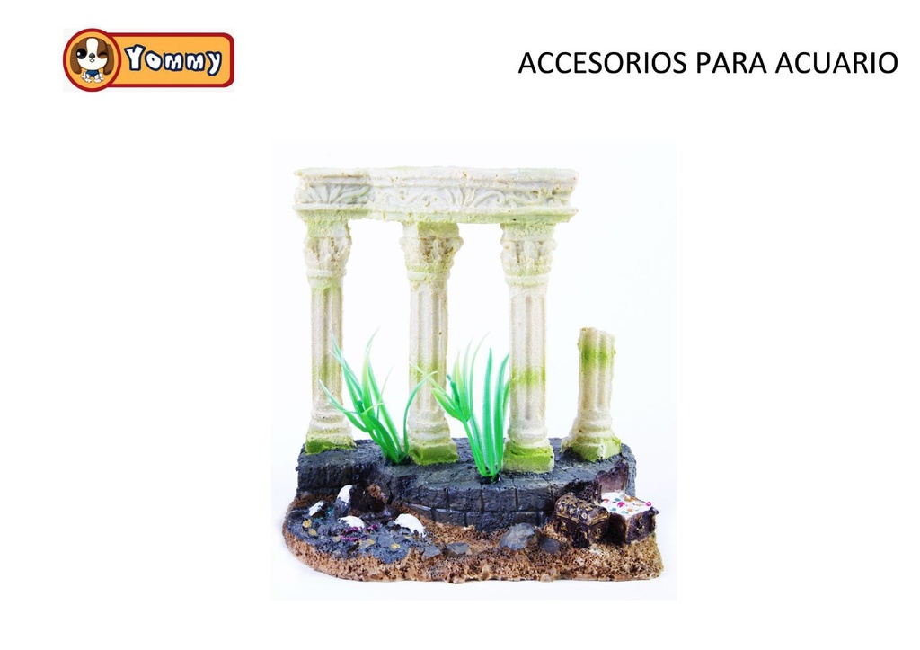 Decoración para acuario 18.5x12x9cm de resina para acuarios