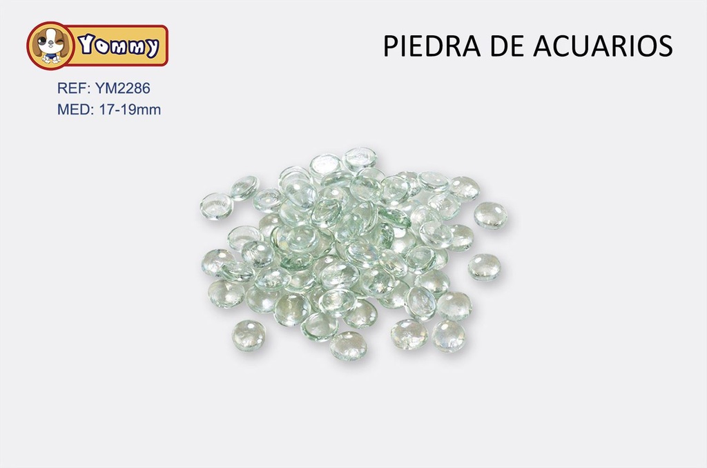 Canicas de vidrio transparente 17-19 mm - Decoración de acuarios