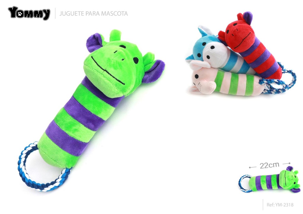 Peluche animales 22cm juguetes para mascotas