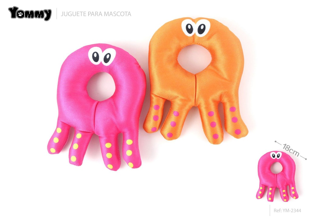 Peluche de pulpo 18cm para niños y decoración