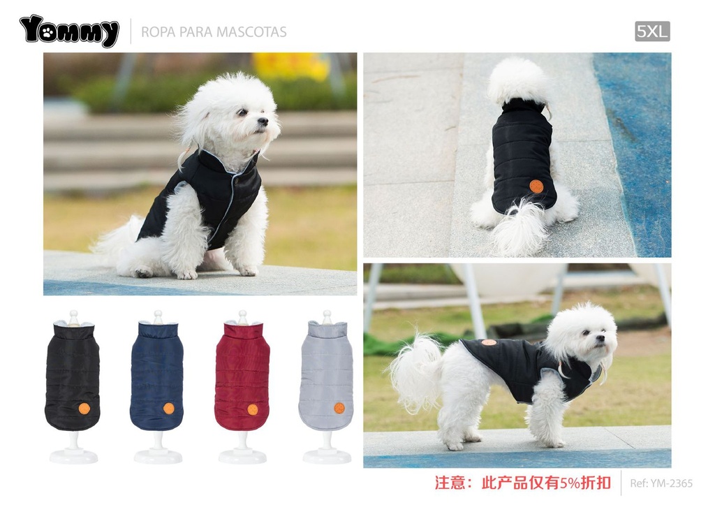 Ropa anorak para perros 5XL - Vestimenta para animales