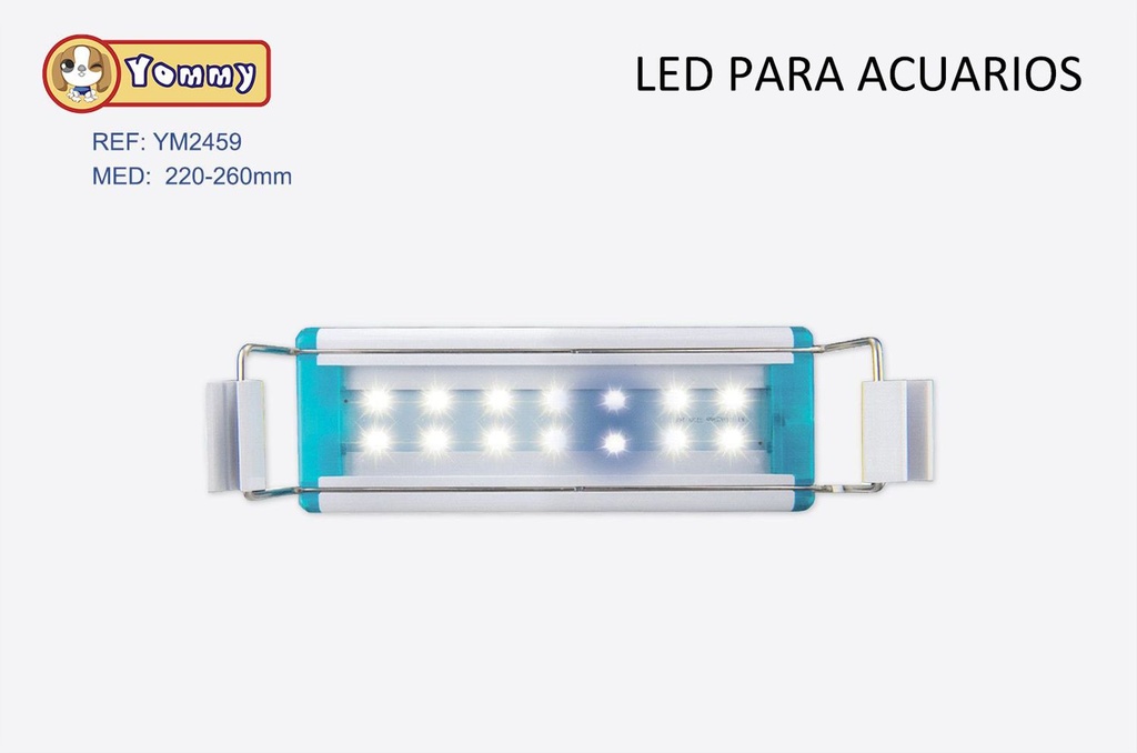 Lámpara LED para acuarios P-300 7W 220-260mm