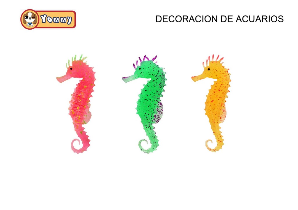 Decoración de acuarios 4x10cm para tanques de peces