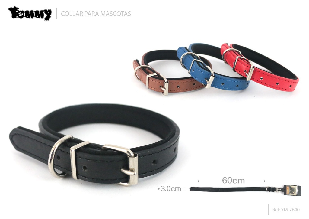 Collar de PU con oxford - Accesorios para mascotas