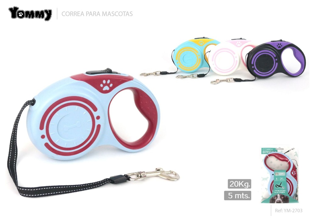 Correa extensible 5M - Accesorios para mascotas 