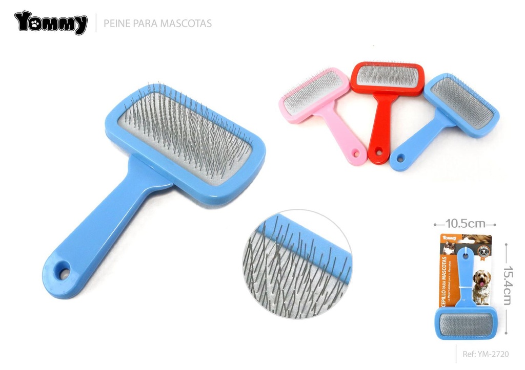 Peine para mascotas 15.4*10.5 cm - Accesorios para mascotas