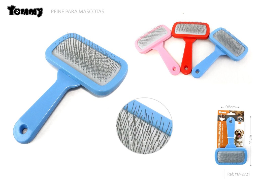 Peine para mascotas 14*9.5cm - Accesorios para mascotas
