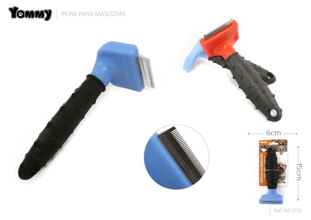Peine para mascotas 15x6CM - Artículos para mascotas