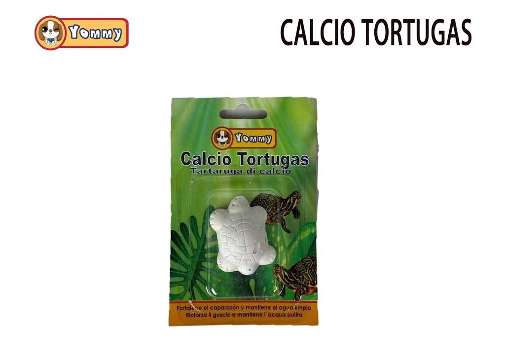 Alimento de calcio para tortugas 15 g - Suplemento nutricional para reptiles