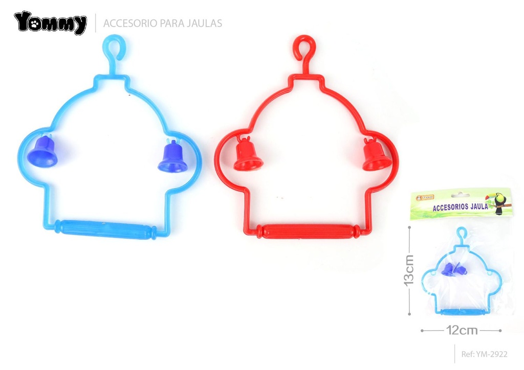 Accesorios de jaula - Campana de colgar - Accesorios para mascotas