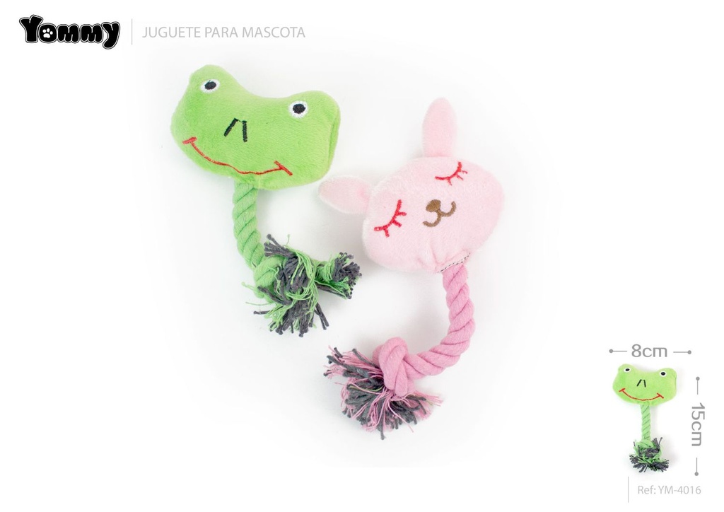 Peluche para mascotas 8 x 15 cm - Juguetes para mascotas