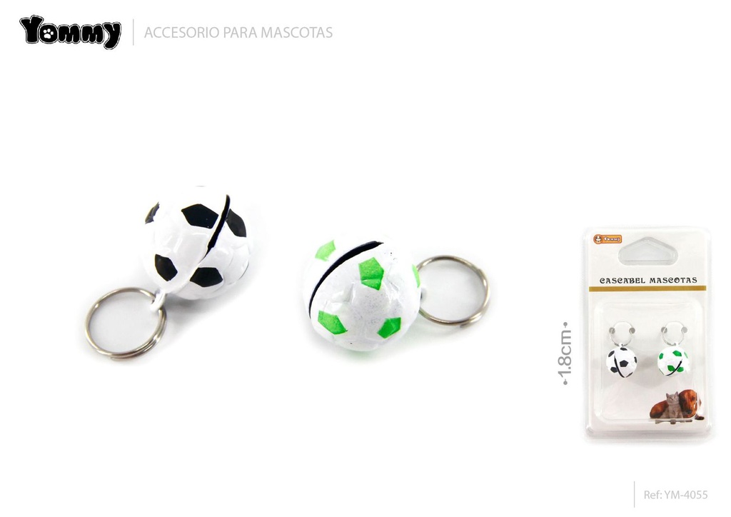  Cascabel de mascota 18 mm - Adorno para mascotas