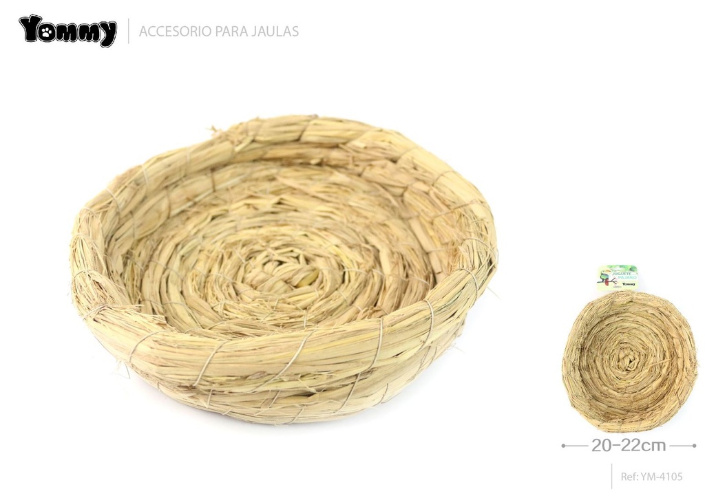 Juguete nido para pájaro 20-22 cm - Accesorios para mascotas