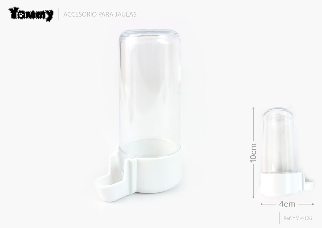 Alimentador de agua para aves 4*10CM 2 piezas - Accesorios para mascotas