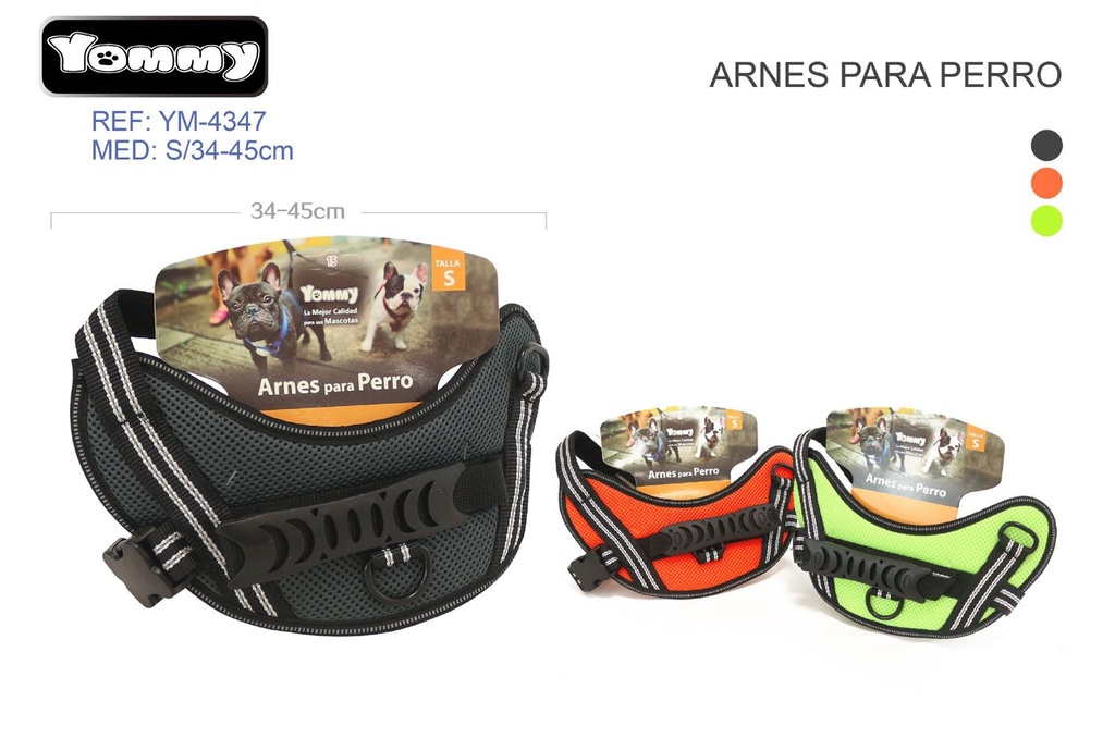 Arnés para perro S-34-45cm para paseo