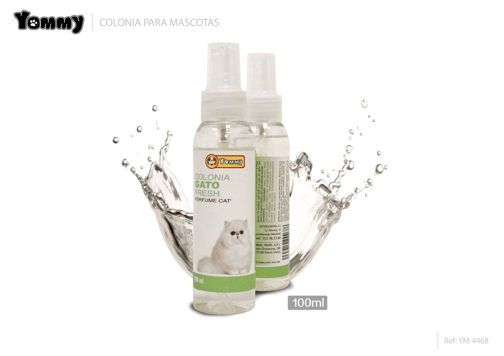 Colonia para perros y gatos Fresh 100ml