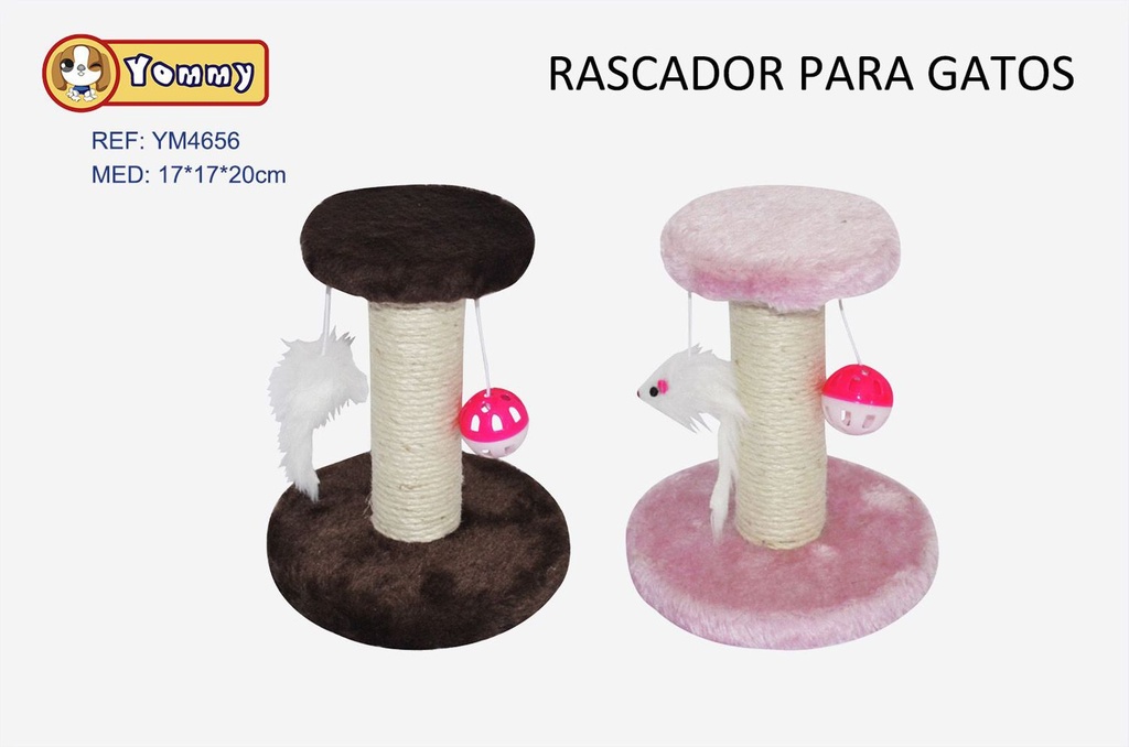 Rascador para gato 17x17x20cm 