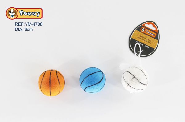 Juguete de baloncesto para mascotas 6.0cm de diámetro