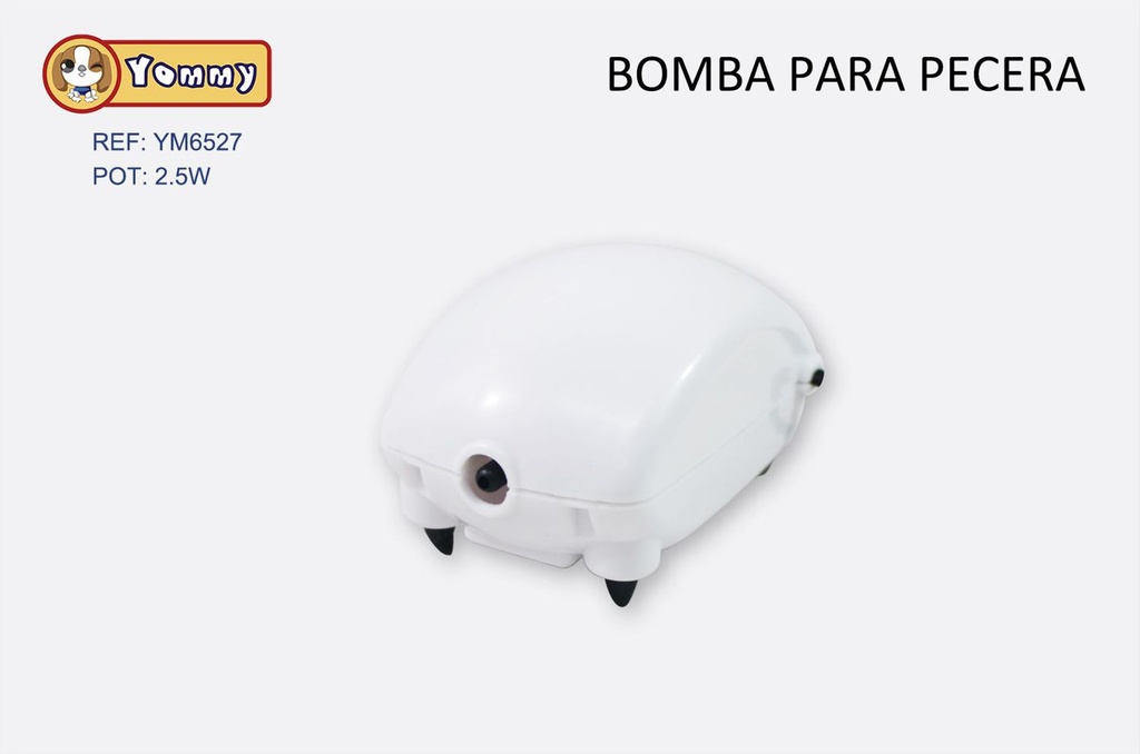 Bomba de aire silenciosa para peces 2.5W 72L/H