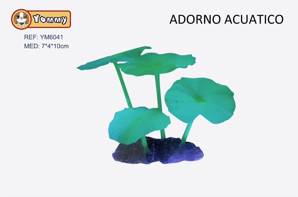 Decoración para acuario 7x4x10