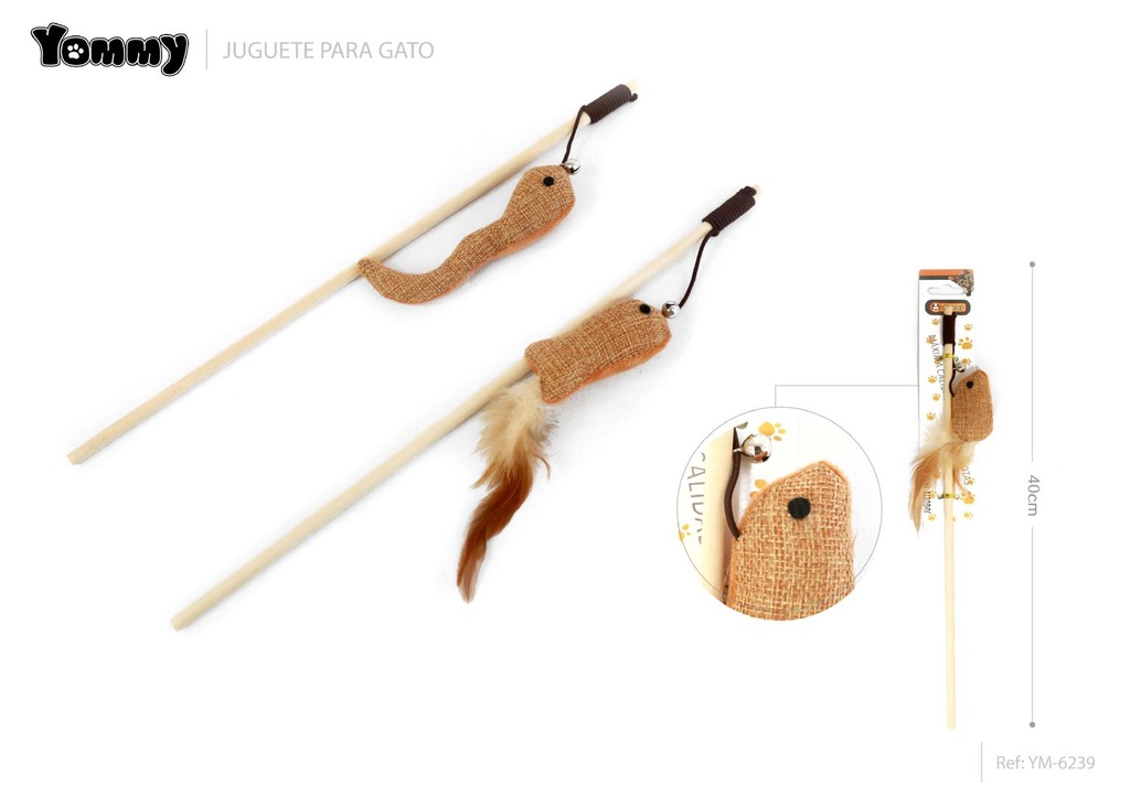 Juguete para gato 40 cm - Juguetes para mascotas