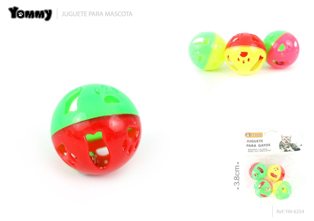 Juguete para gato de 3.8 cm - Juguetes para mascotas