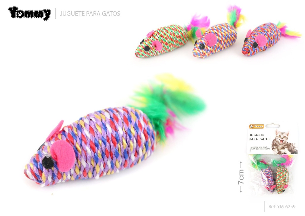 Juguete para gato 7cm - Juguetes para mascotas