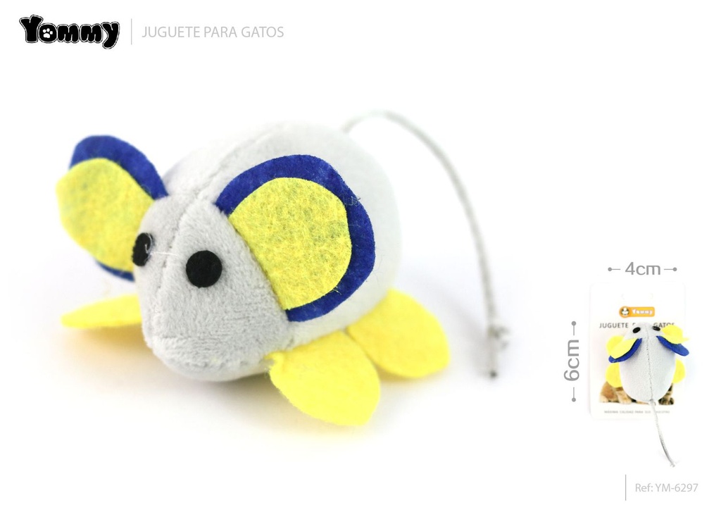 Juguete vibrador para gatos 6x4 cm - Juguete para mascotas