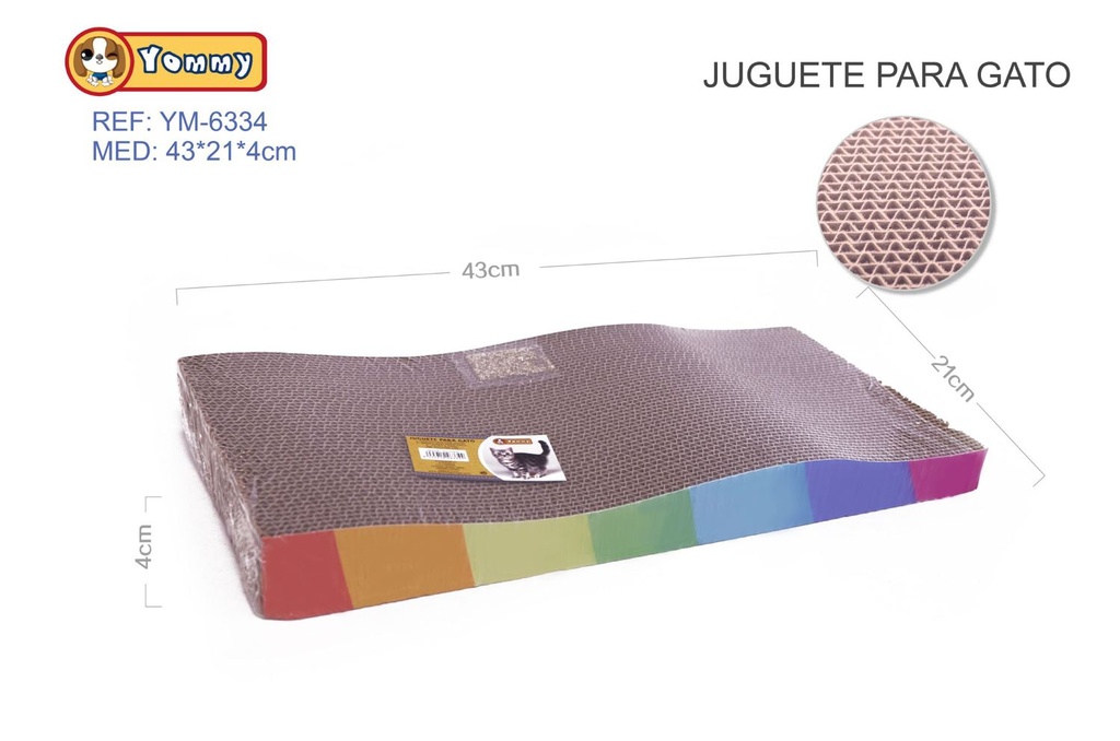 Juguete para gato 43x21x4cm - Juguetes para gatos