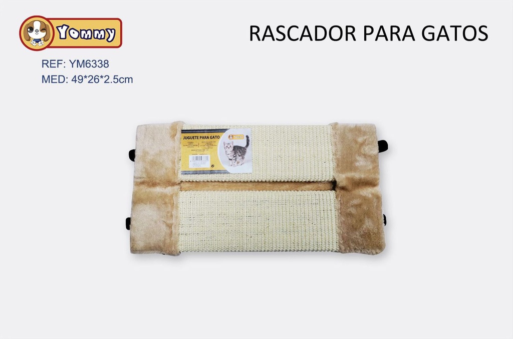 Tablero de esquina antirrayas para gatos 49x26x2.5cm