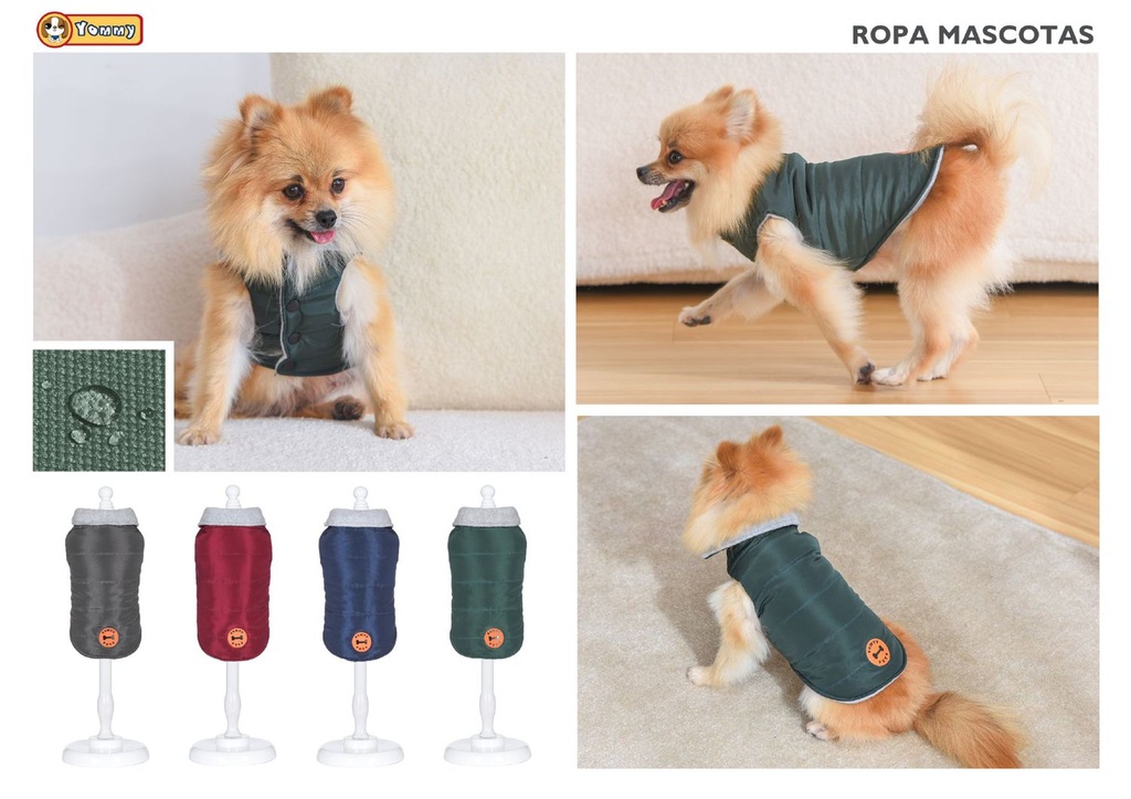 Sudadera impermeable para perro S