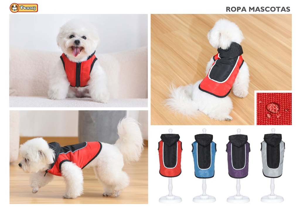 Sudadera impermeable para perro talla S para mascotas