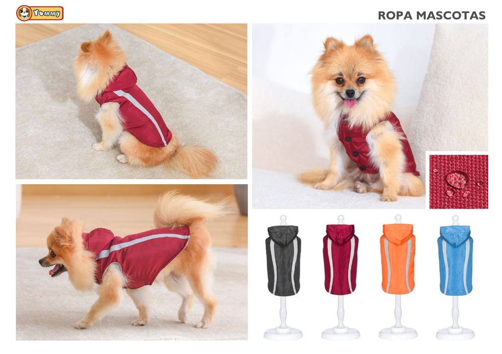 Sudadera con capucha para perro talla S para mascotas