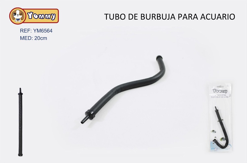 Tubo de burbuja para acuario 20cm 