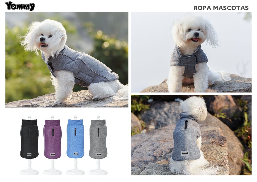 Ropa anorak para perros talla S