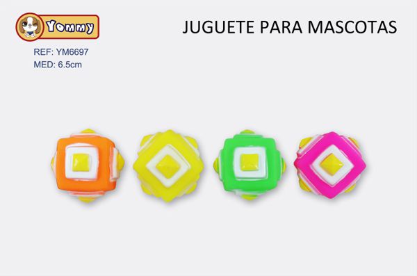 Juguete para mascotas 6.5cm para juegos y entretenimiento