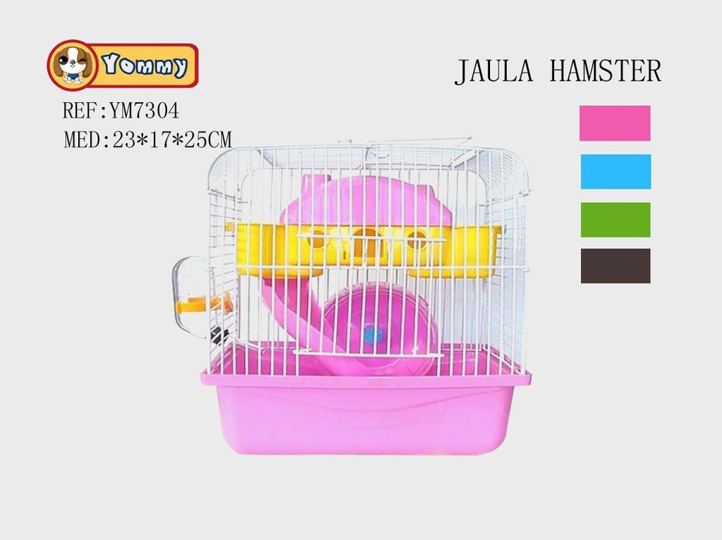 Jaula de hámster 23x17x25cm - Jaulas para mascotas