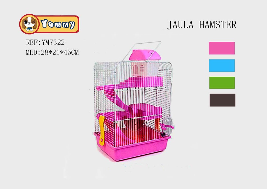 Juguete para hámster 28x21x45 cm - Accesorios para mascotas