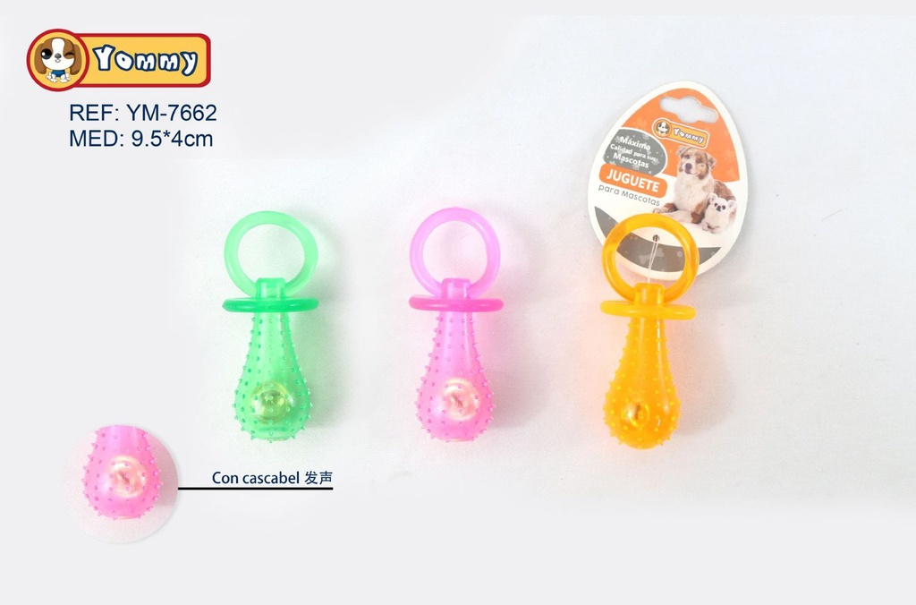 Juguete de TPR para mascotas 9.5*4.0 cm - Accesorios para mascotas