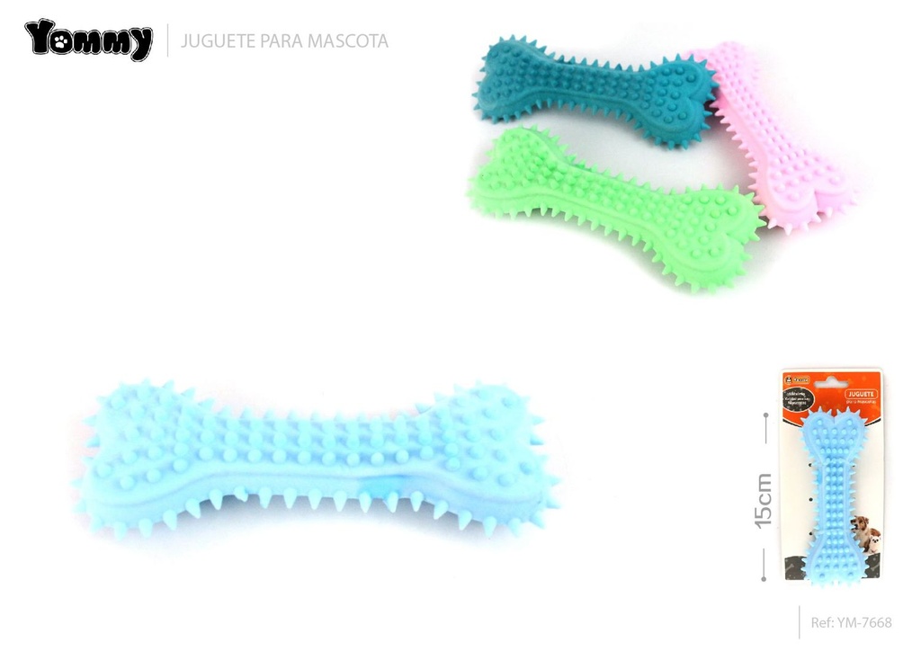 Juguete para mascotas TPR de 15cm  - Juguetes para mascotas