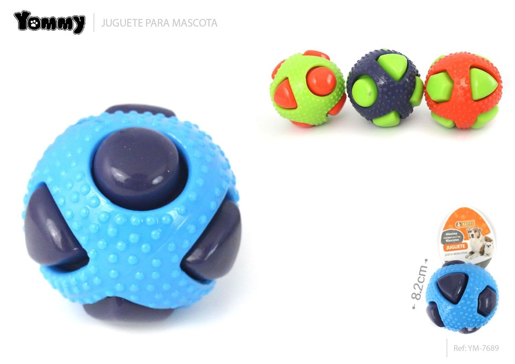Juguete TPR resistente a mordidas 8.2 cm - Juguetes para mascotas