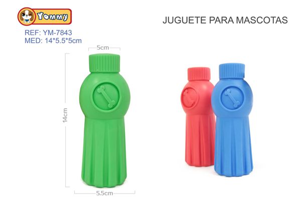 Juguete de botella para mascotas 14x5.5x5.5cm