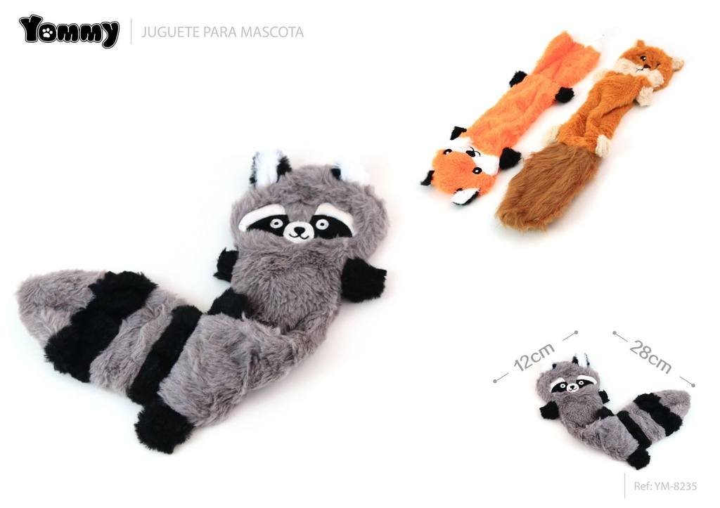 Juguete de peluche para mascotas 28*12cm con sonido