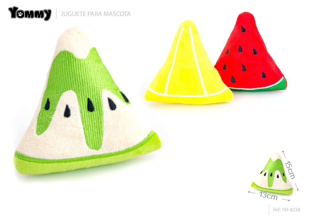 Juguete de cuerda fruta 15*13cm - Juguetes para mascotas 