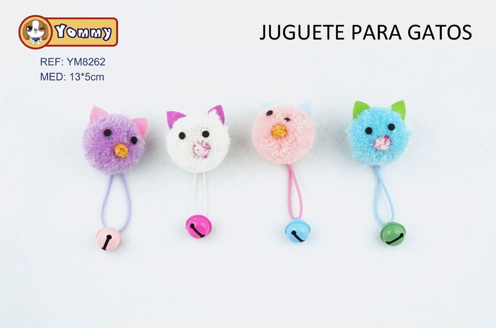 Juguete para mascotas ratón 13x5cm para gatos