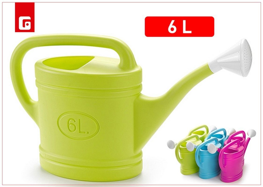 Regadera 6L colorida