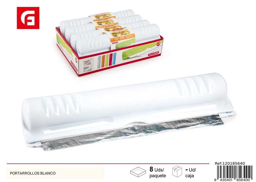 Portarrollos blanco - Utensilios de cocina